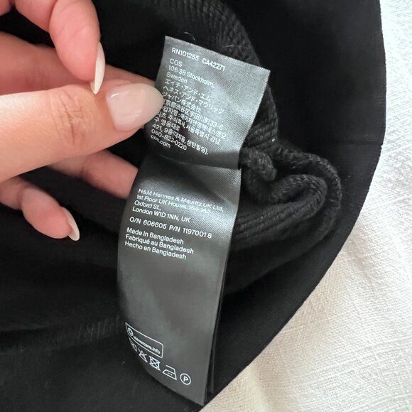NWOT COS Mock Neck Sweatshirt - Picture 7 of 8